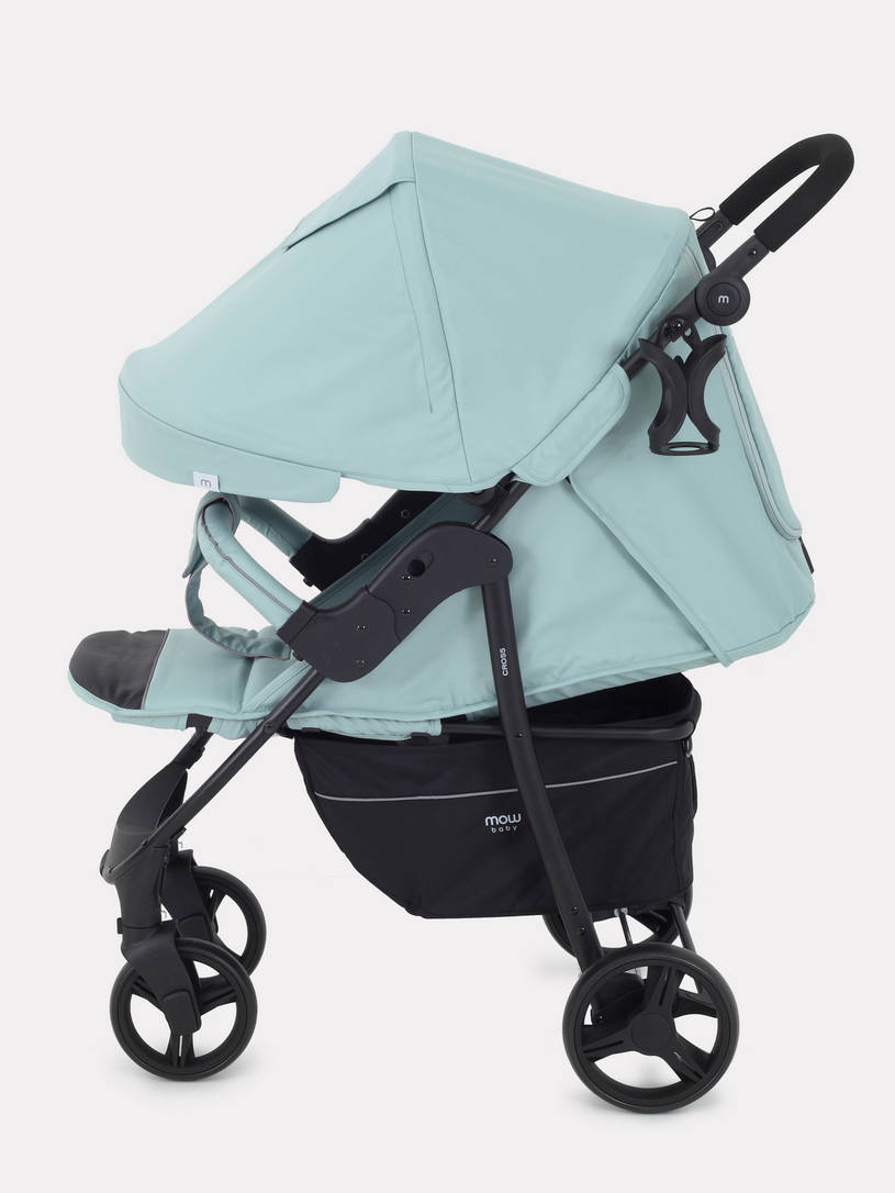 Коляска прогулочная Mowbaby Cross 2024 mint