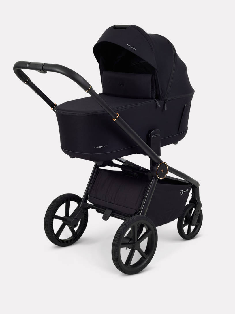 Коляска 2 в 1 Rant Flex Soft Therm Gold black