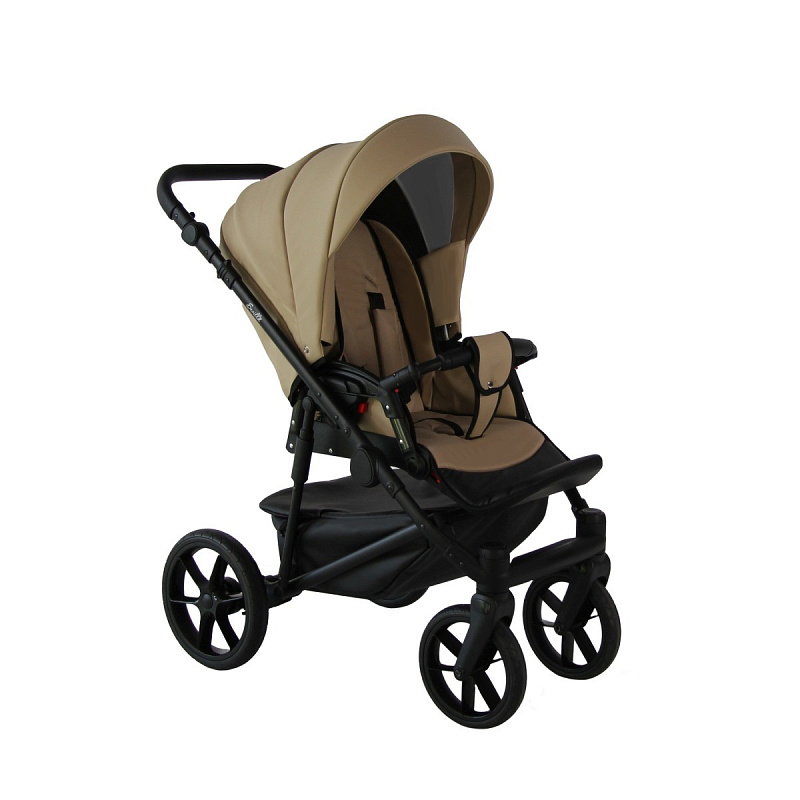 Детская коляска Sevillababy Tisso 2 в 1 бежевый экокожа