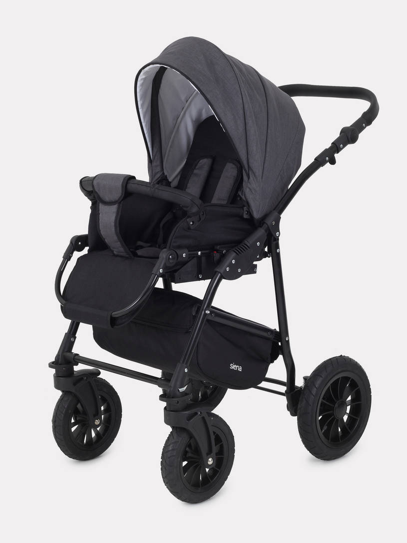 Коляска Rant Siena 2024 01 графит-серый