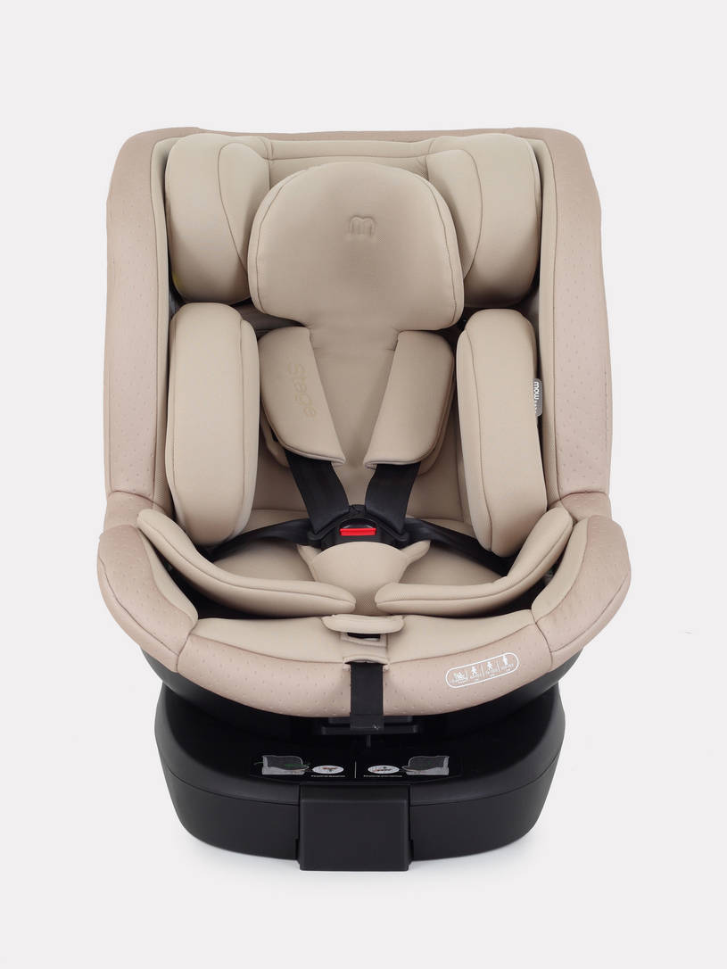 Автокресло Mowbaby Stage isofix (40-150 см) 0-36 кг Beige