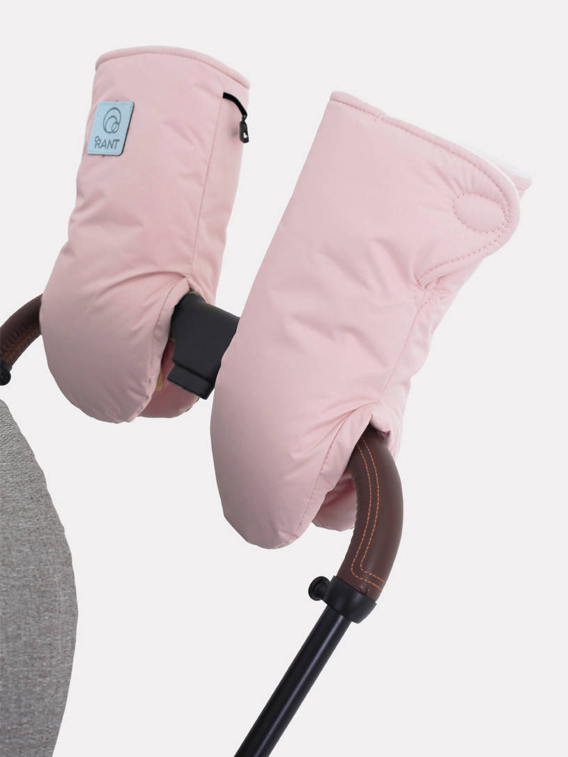 Рукавички на коляску Rant Nice&Warm розовый