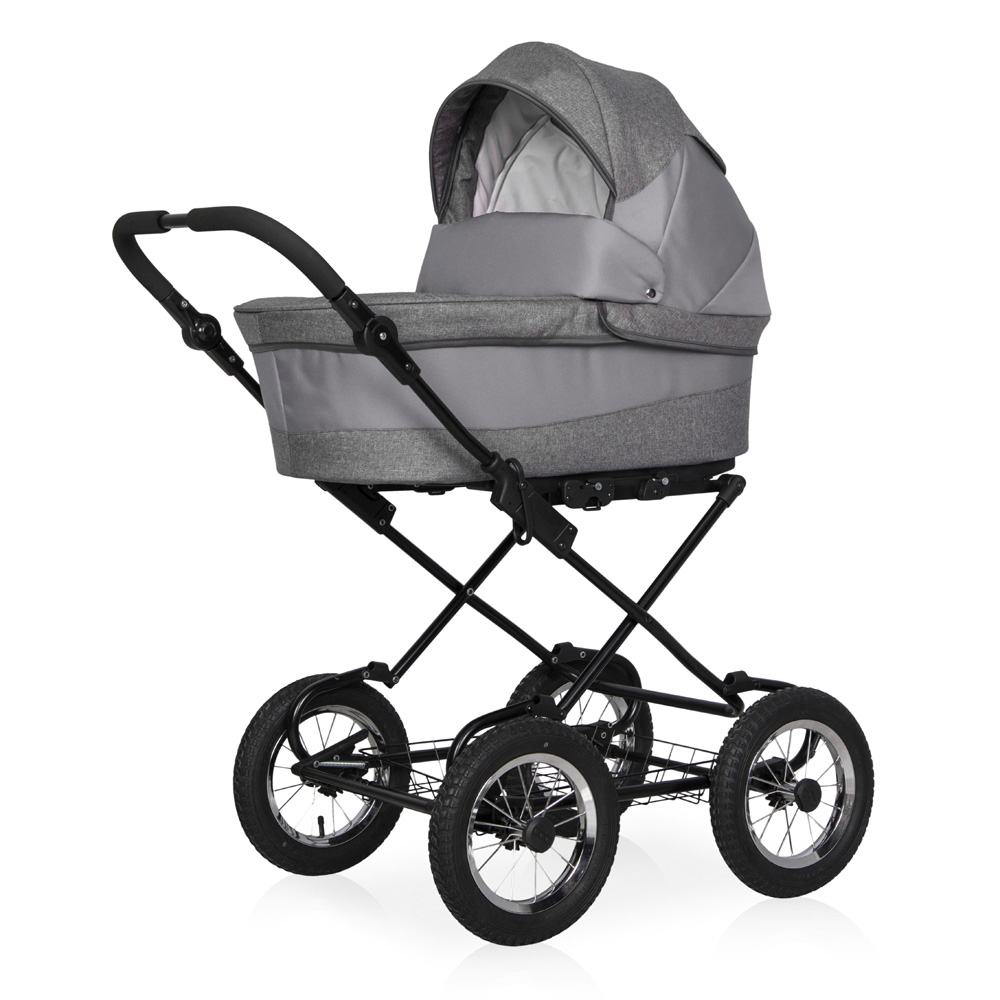 Коляска 2 в 1 Riko Basic Mario Classic 10 серый