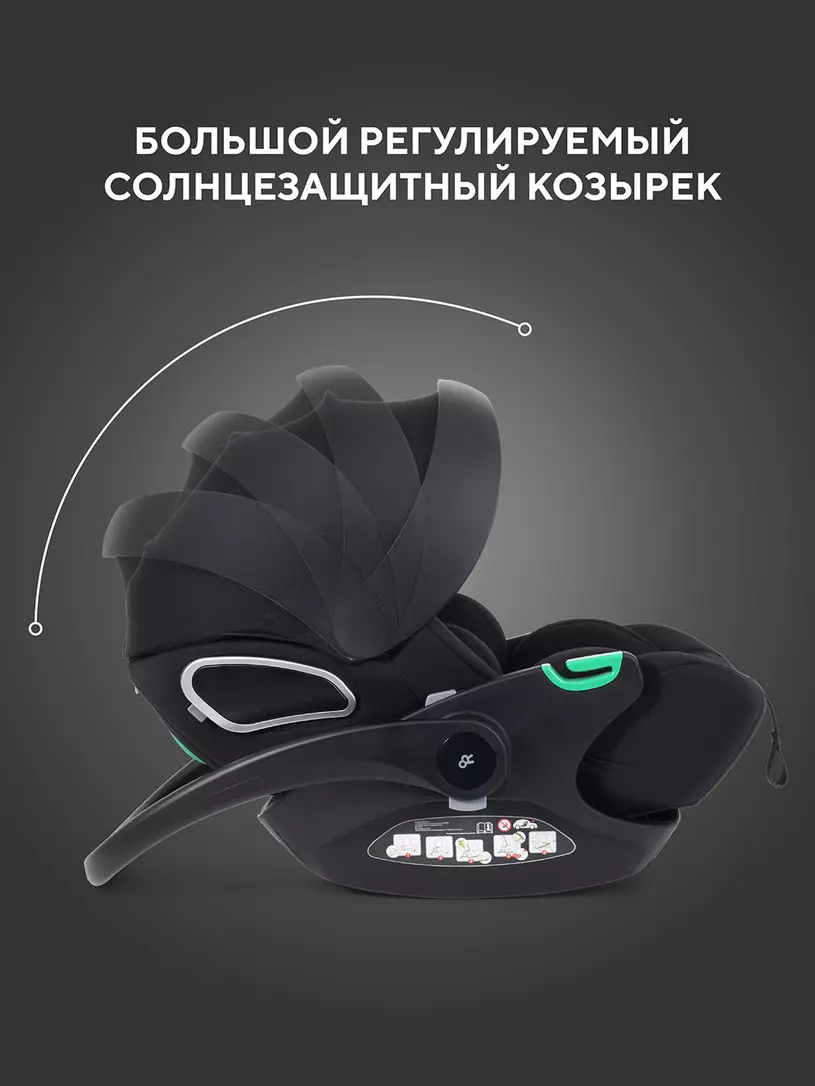 Автокресло Rant Evomax (40-87см) Black