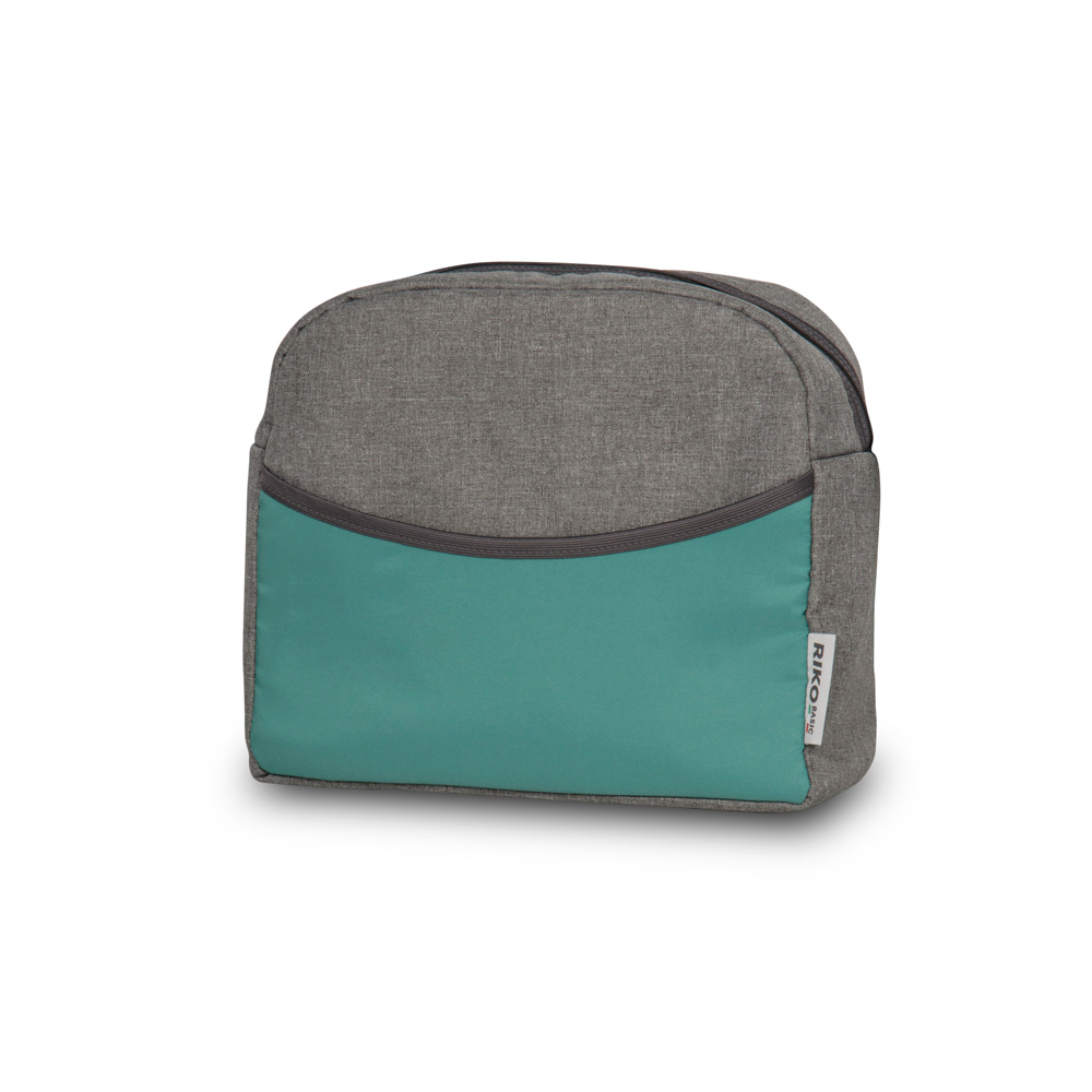 Коляска 2 в 1 Riko Basic Mario Classic 09 серо-зеленый