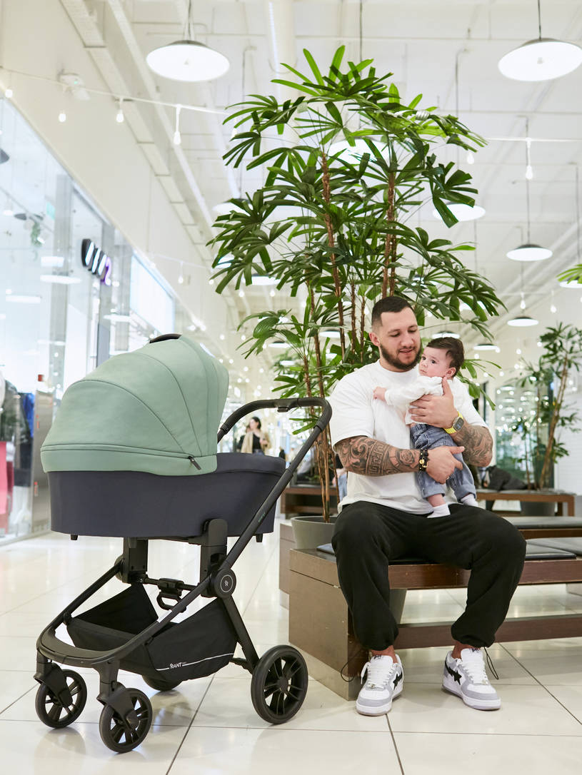 Коляска 2 в 1 Rant Basic Energy Green