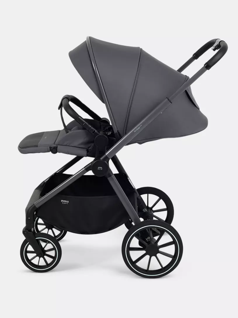 Коляска 3 в 1 Mowbaby Amber PRO Graphite