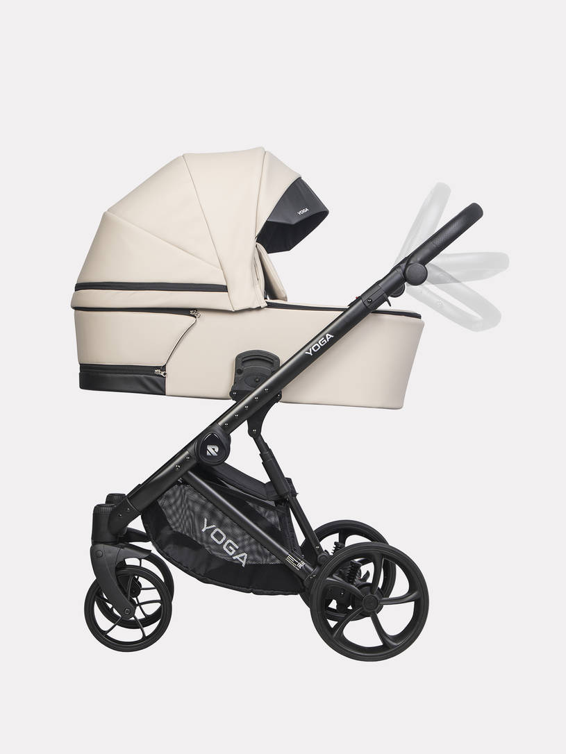 Коляска 2 в 1 Riko Basic Yoga Ecco 17 Sand