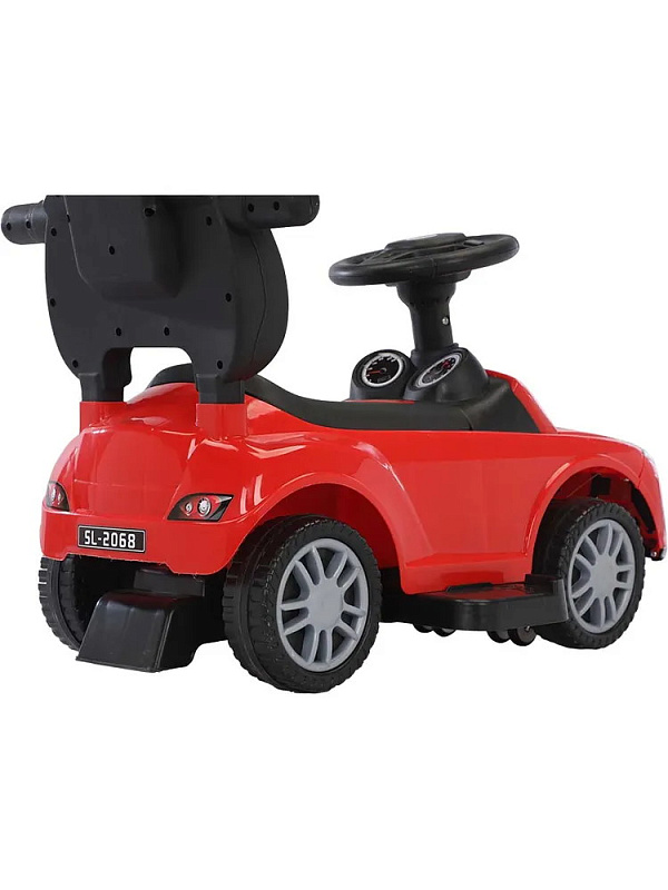 Детская каталка Sevillababy Daytona SL 3 в 1 с ручкой 2068-A red/красный