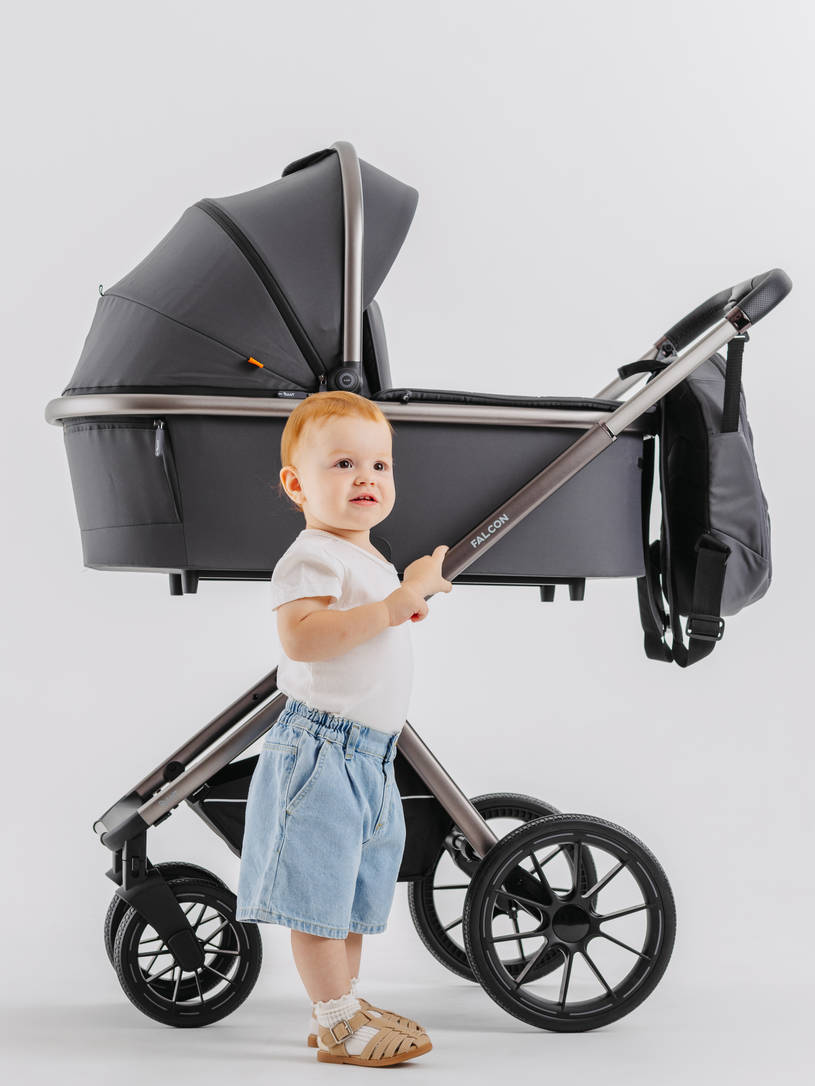 КОЛЯСКА 2 В 1 RANT FALCON GRAPHITE