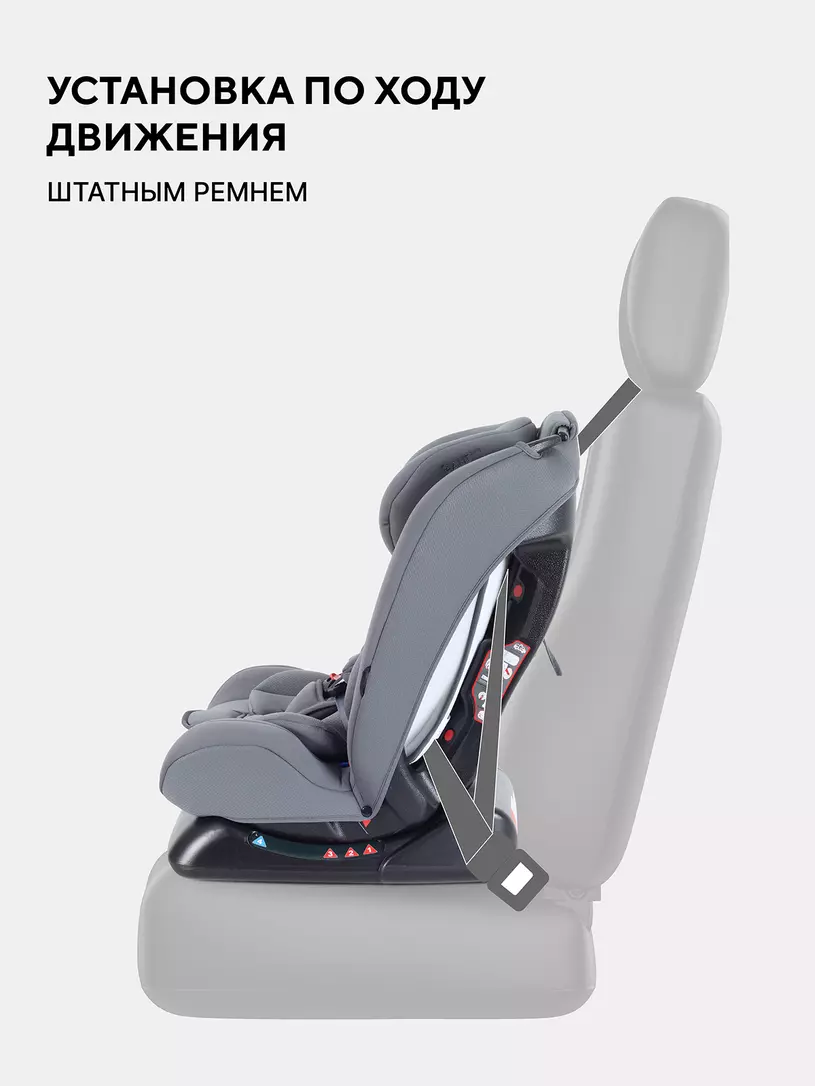 Автокресло Rant Basic Unity Next группа 0+/1/2/3 (0-36 кг) Grey