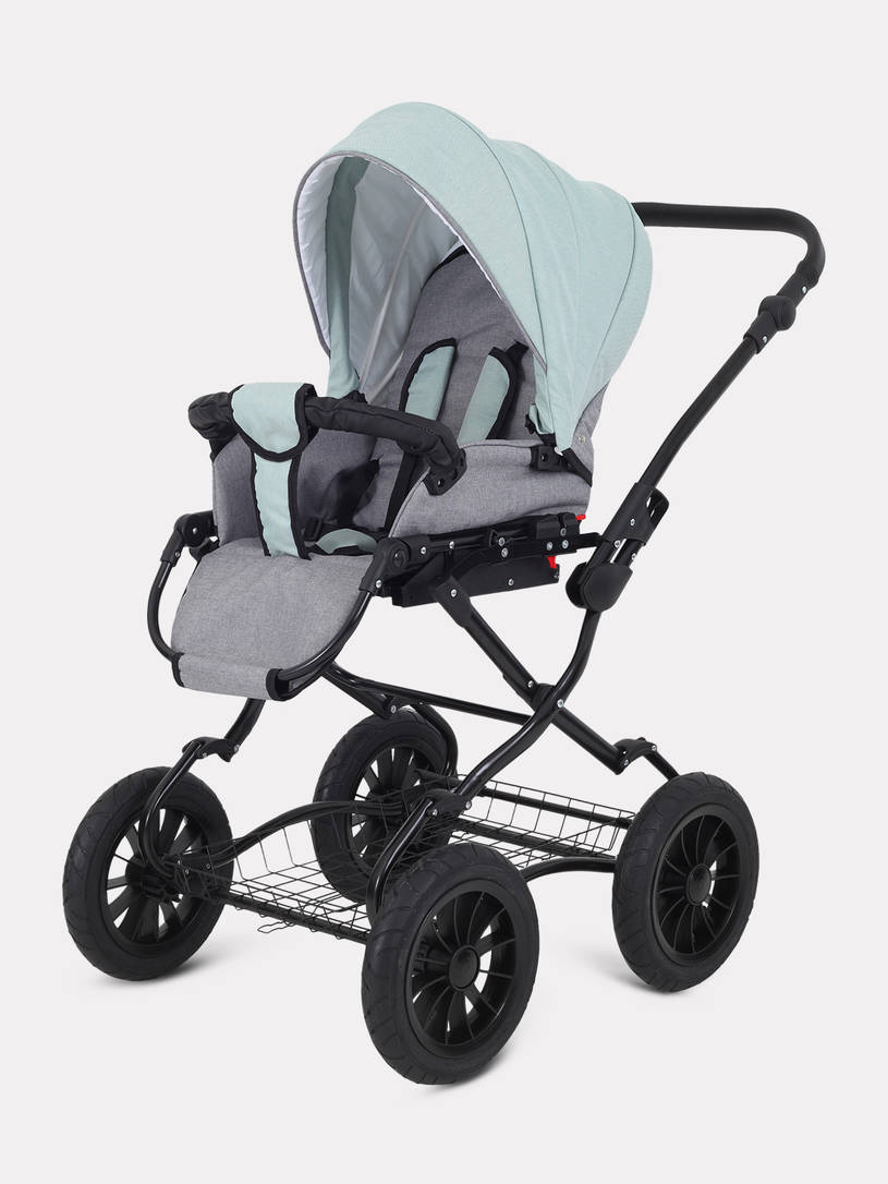 Коляска 2 в 1 Rant Siena Classic 2024 10 серый-ментоловый