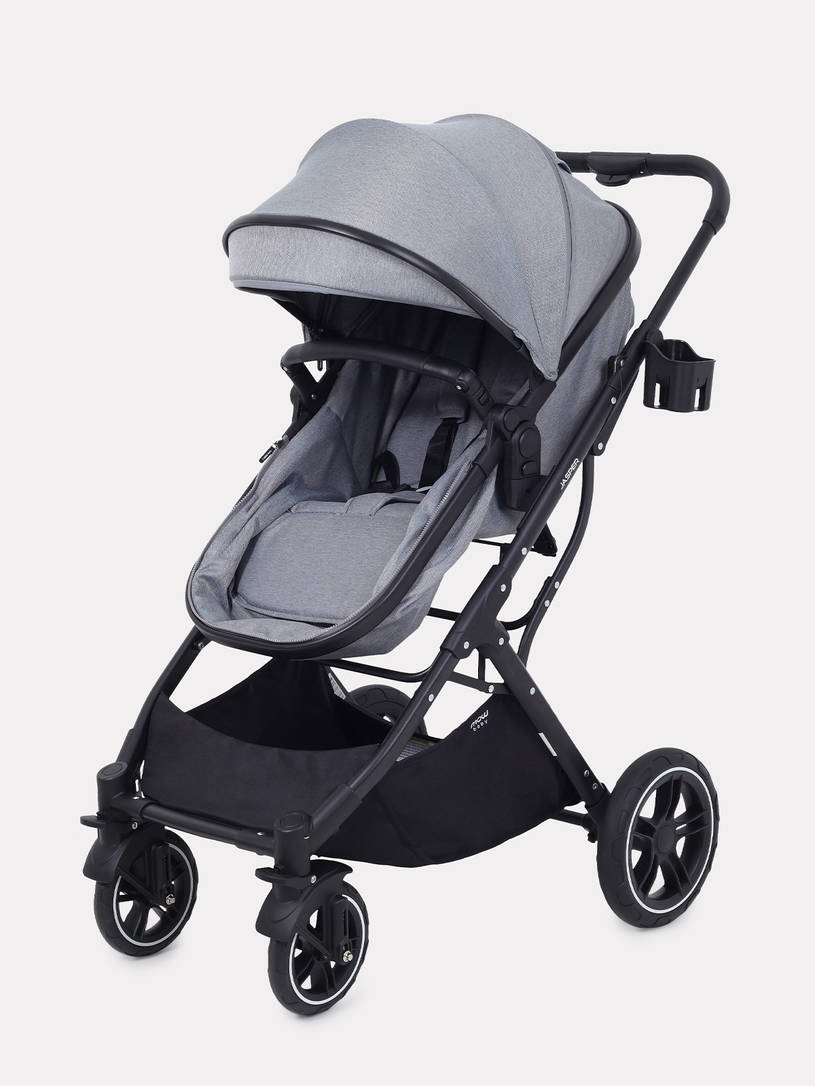 Коляска-трансформер 3 в 1 Mowbaby Jasper Grey