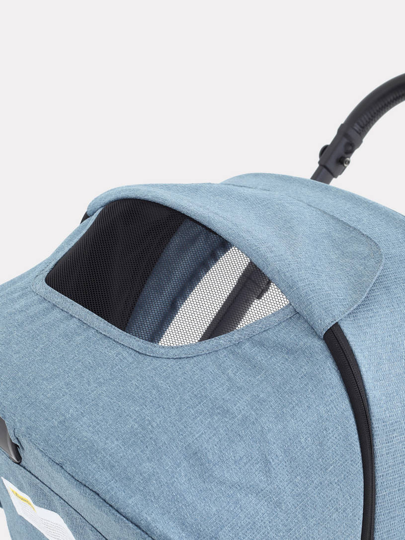 Коляска 2 в 1 Mowbaby Move 2023 с сумкой Blue