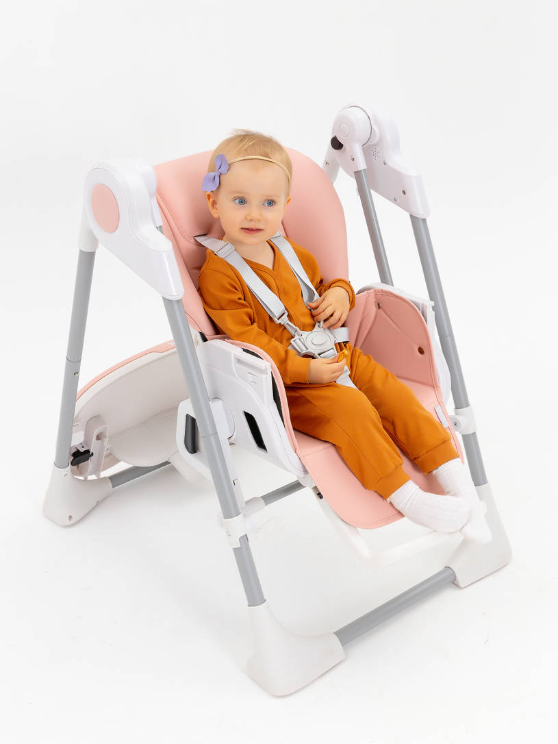 Стульчик для кормления Rant Level Cloud Pink