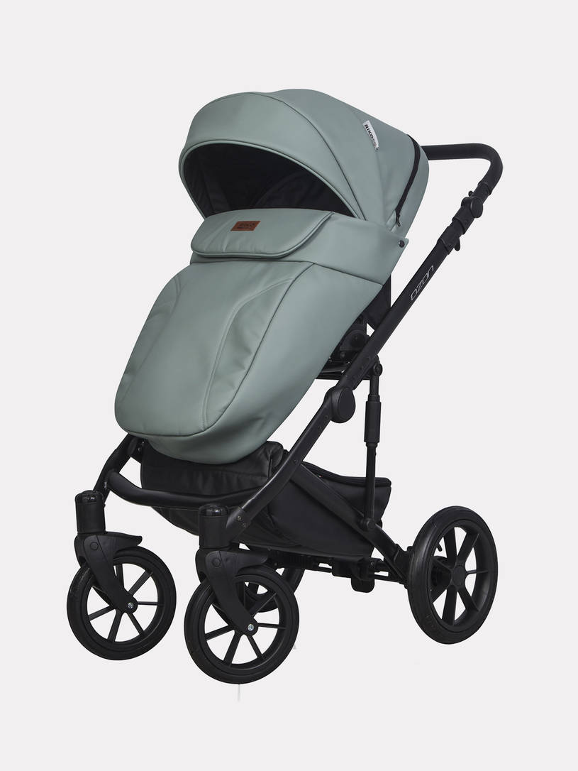 Коляска 2 в 1 Riko Basic Ozon Pastel 05, оливковый