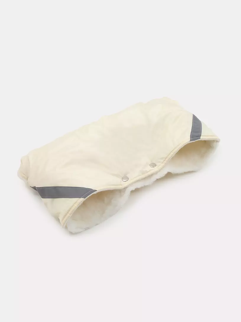 Муфта для рук на коляску Топотушки бежевый