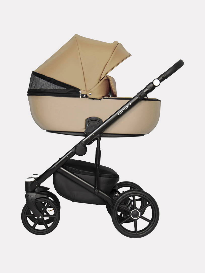Коляска 2 в 1 Riko Basic Ozon 03 бежевый