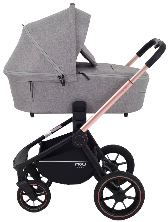 Коляска 3 в 1 MOWBaby ZOOM PU RA087 Gold Beige
