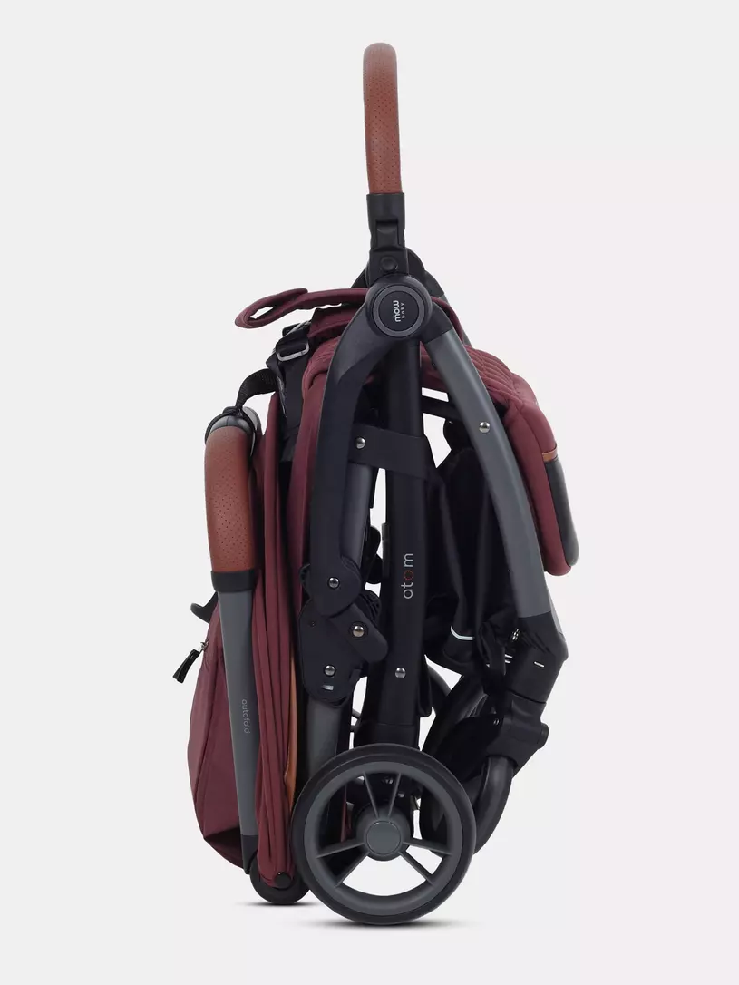 Коляска прогулочная Mowbaby Atom Cherry