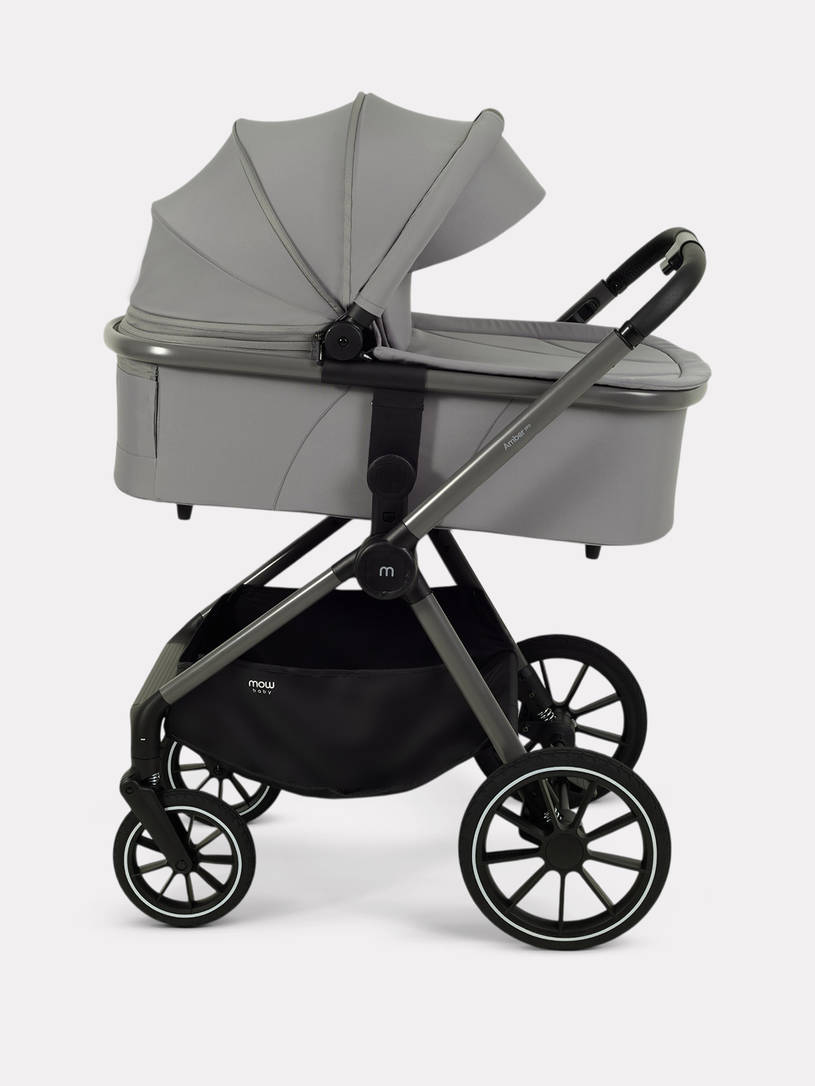 Коляска 2 в 1 Mowbaby Amber PRO Grey