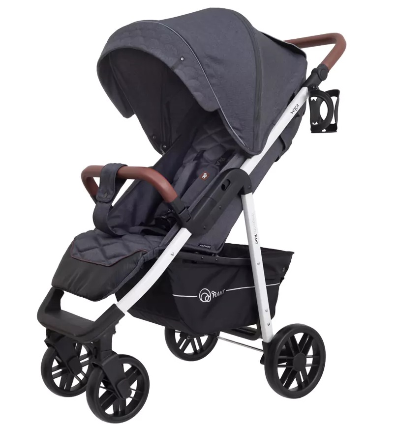 Коляска прогулочная Rant Vega Trends Jet Carbon. Цвет: Графит
