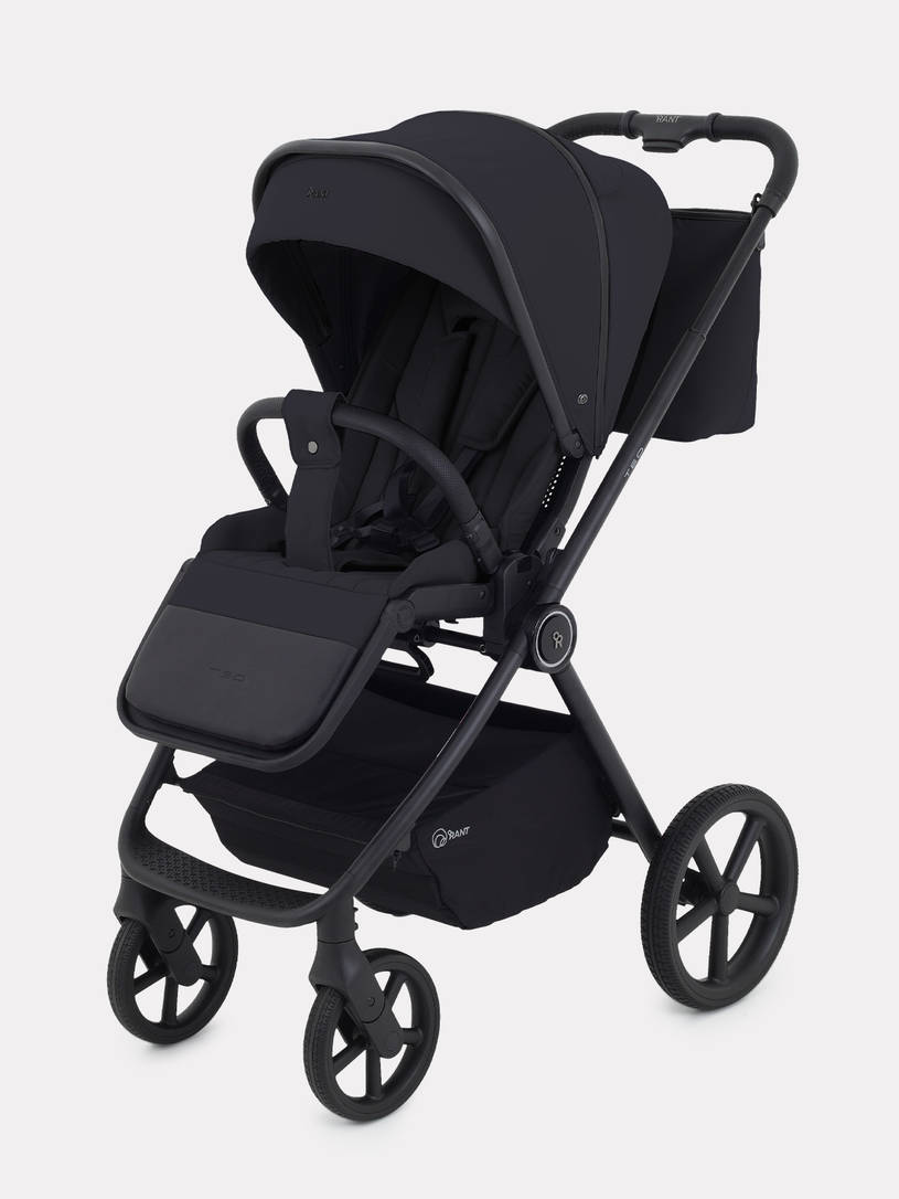 Коляска 2 в 1 Rant Teo Black
