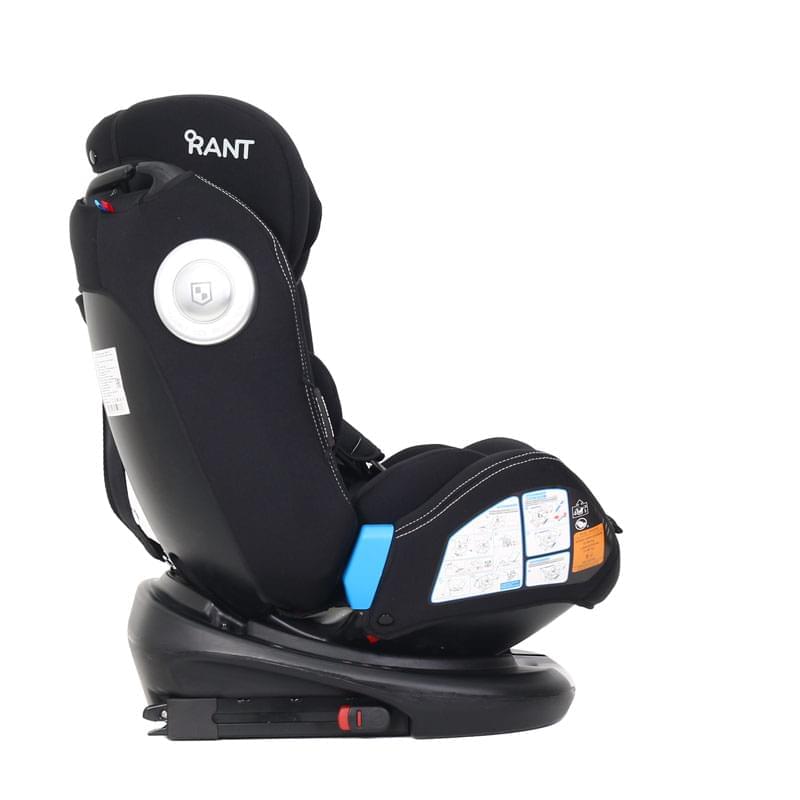 Автокресло Rant GT isofix Top Tether группа 0-1-2-3 (0-36 кг), цвет: черный