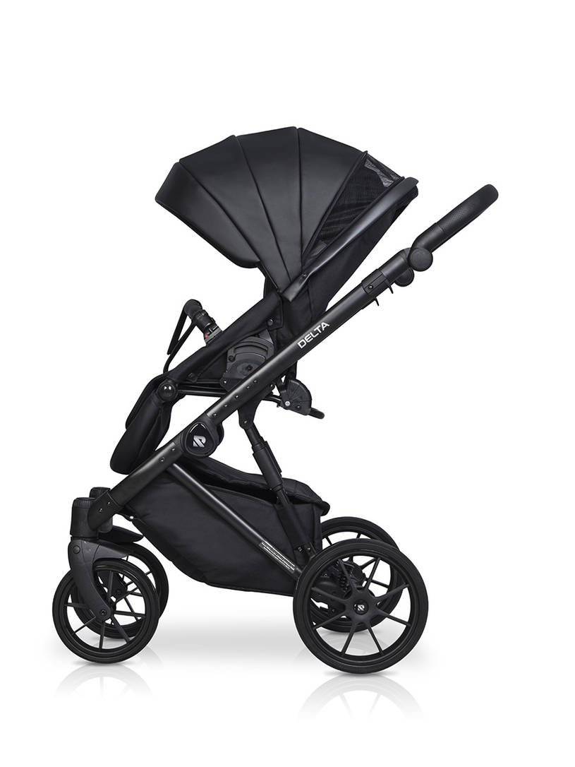 Коляска 2 в 1 RIKO BASIC DELTA ECCO 15 Black
