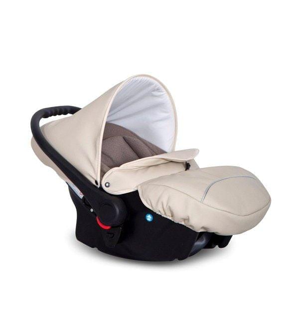 Коляска 3 в 1 Riko Bruno Ecco 14 бежевый