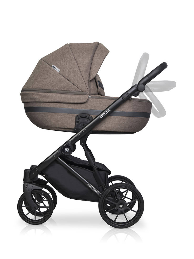 Коляска 2 в 1 RIKO BASIC DELTA 03 Cappucino
