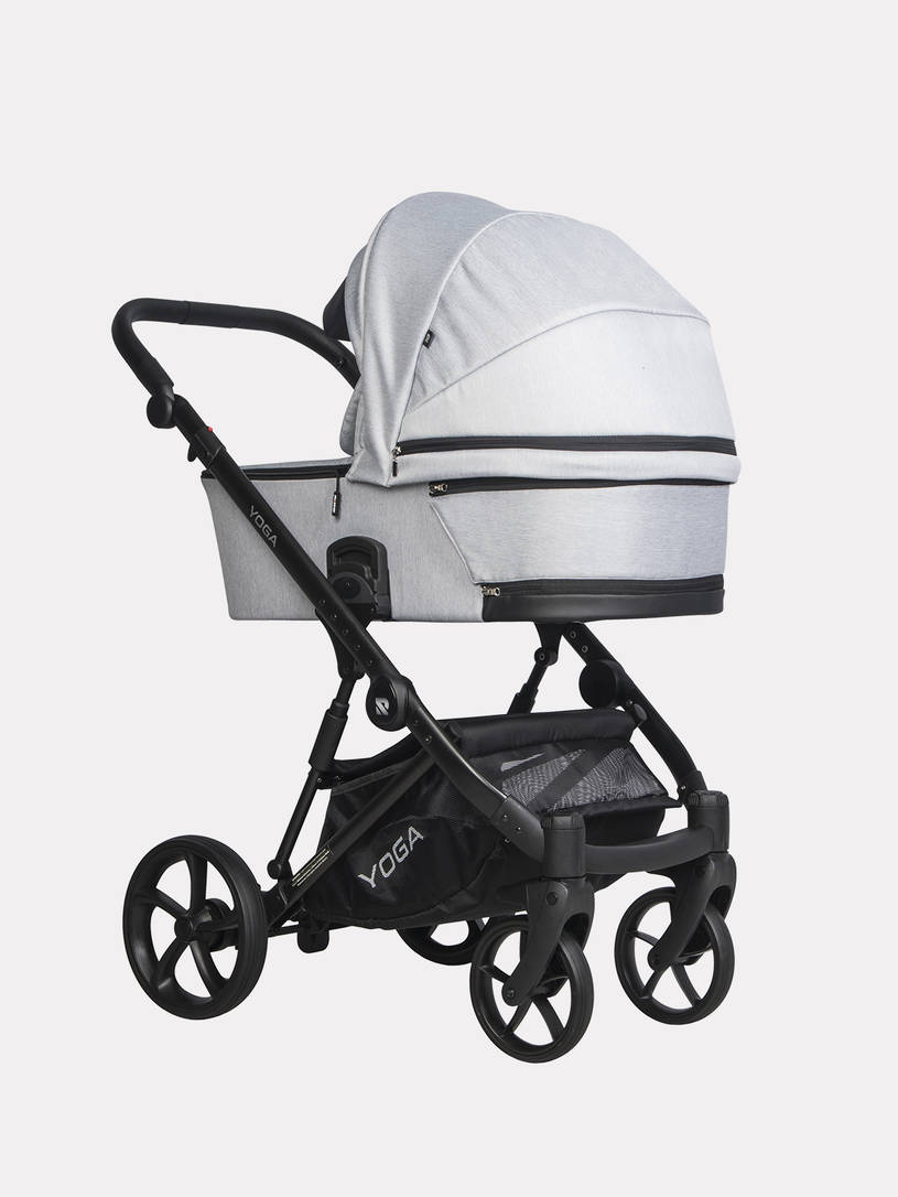 Коляска 2 в 1 Riko Basic YOGA, 03 СЕРЫЙ