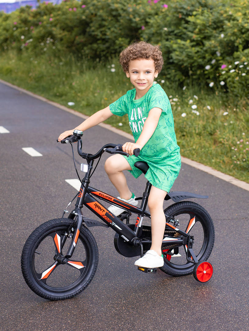 Велосипед 2-х колесный Rant Eclipse 16 черно-красный