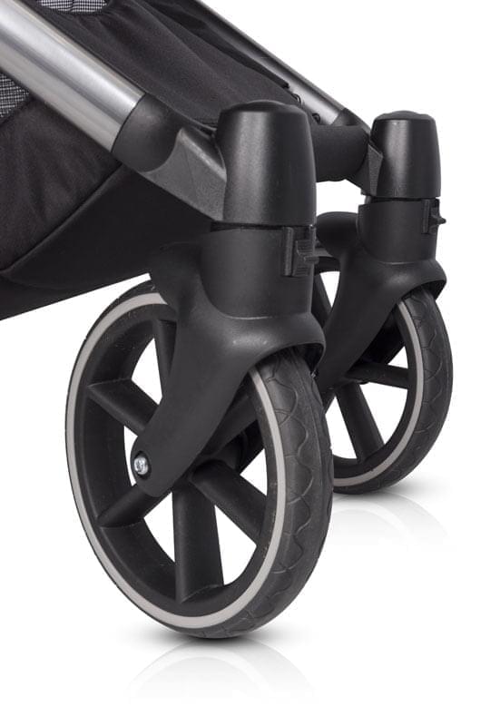 Коляска 3 в 1 Riko Qubus 01 серый