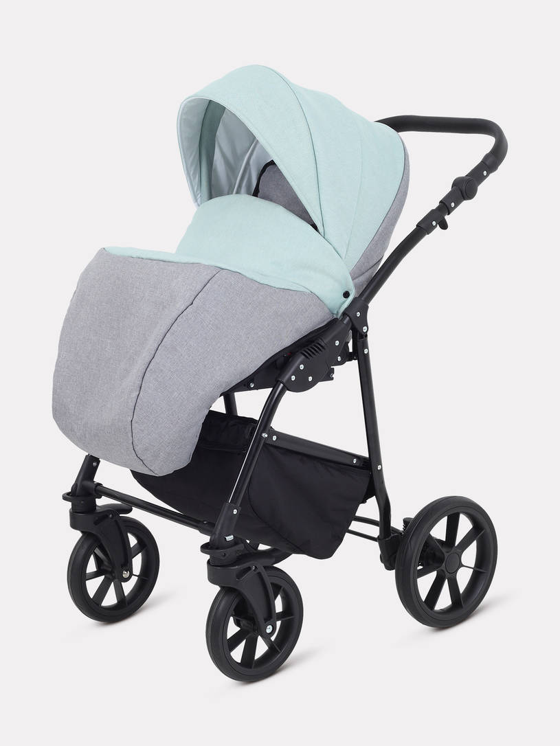 Коляска 2 в 1 Rant Dream 2024 10 серый-ментоловый