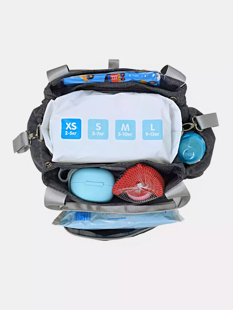 Сумка для мамы Rant Flocky trends grey