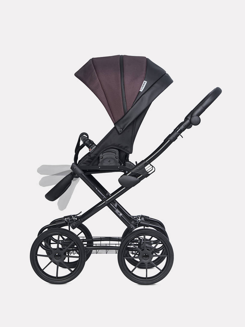 КОЛЯСКА 2 В 1 RIKO BASIC PACCO CLASSIC 01 PLUM