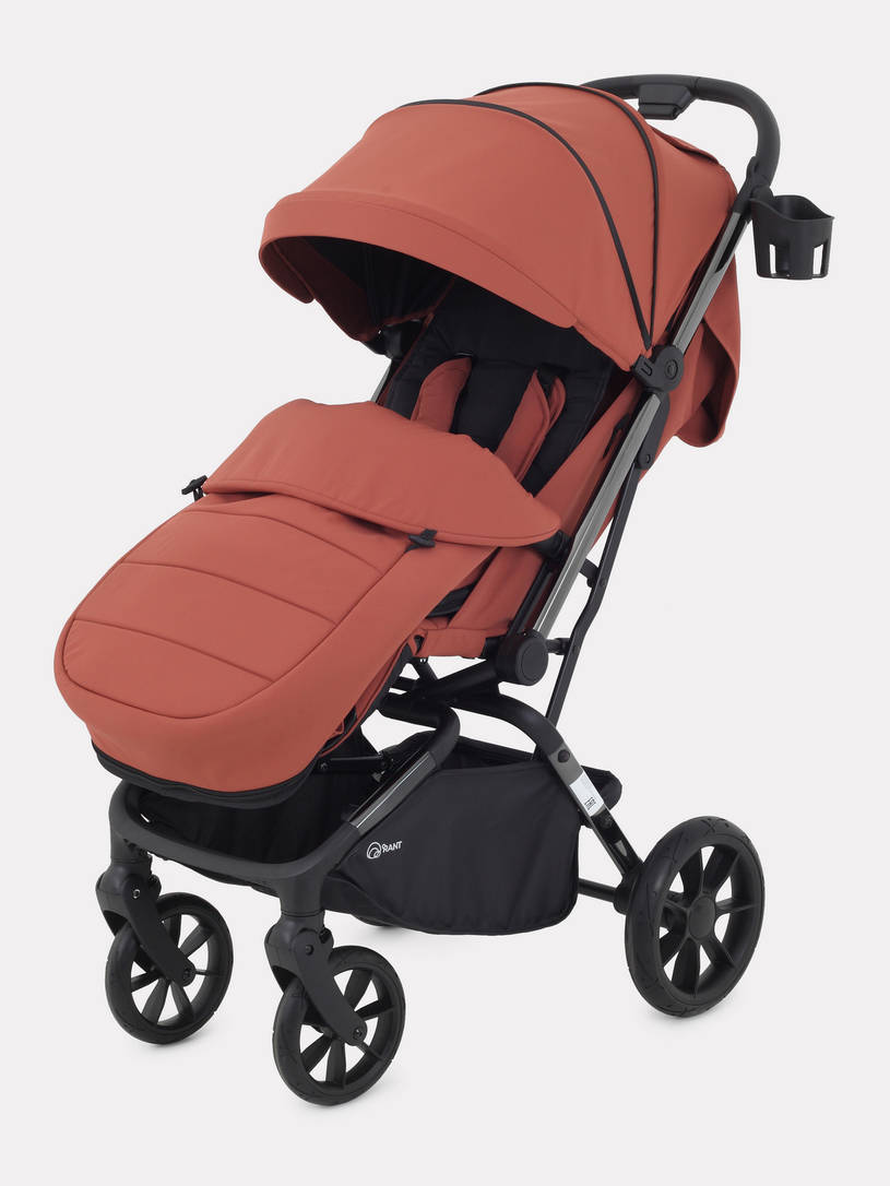 Коляска прогулочная Rant Pixel Maroon Brown