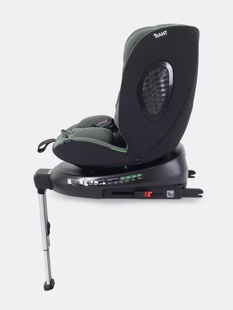 Автокресло Rant Helix isofix группа 0/1/2/3 (40-150 см; 0-36 кг), Green
