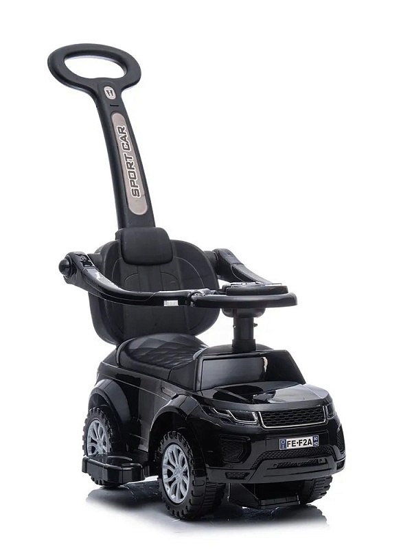 Каталка с ручкой Sevillababy Sport Car 3 в 1 614W черный