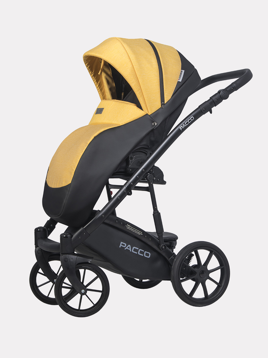 Коляска 3 в 1 RIKO BASIC PACCO 08 Yellow