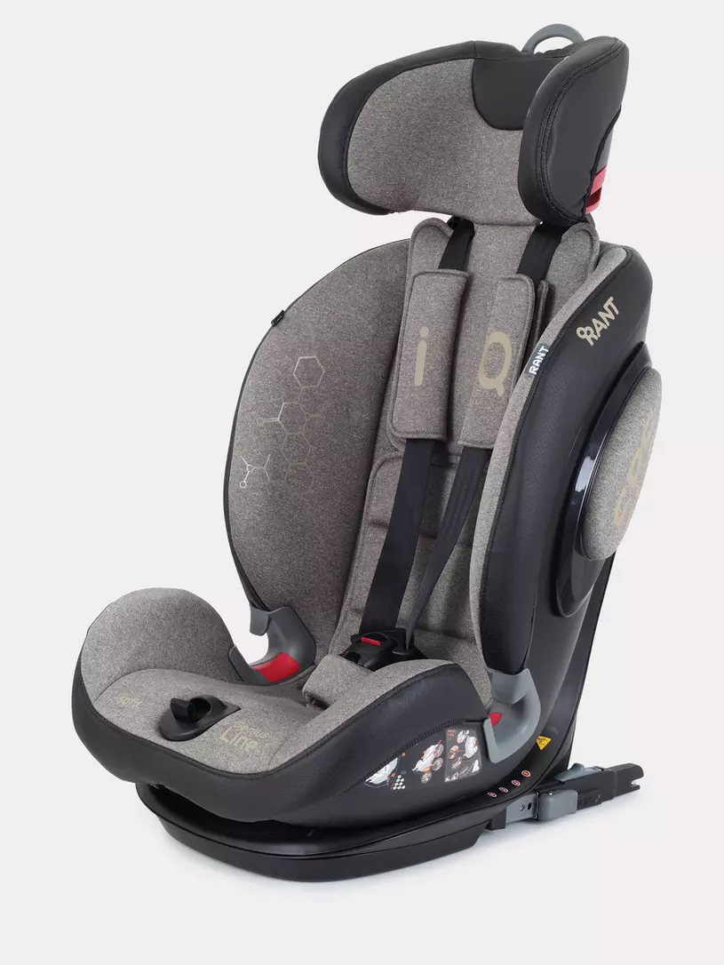 Автокресло Rant IQ isofix 1/2/3 (9-36 кг) Beige