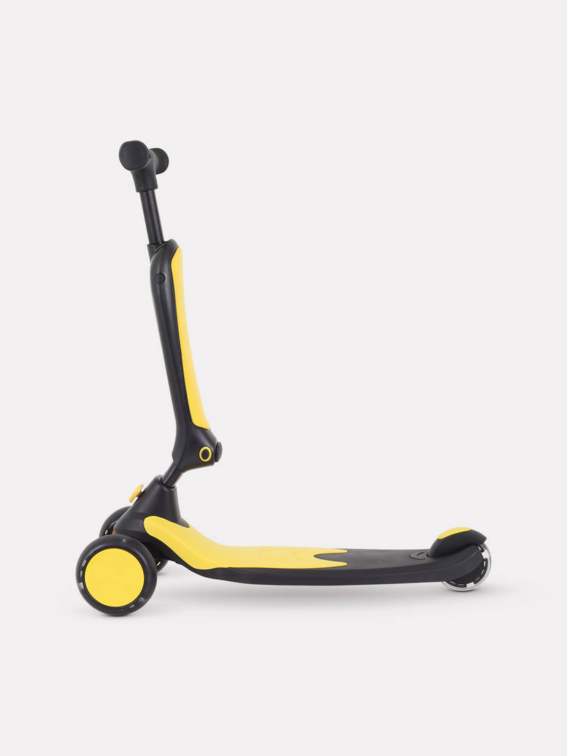 Cамокат 3-х колесный Rant Rider black-yellow