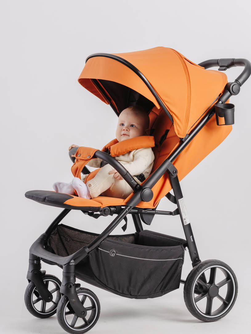 Коляска прогулочная Rant Volt Orange brown