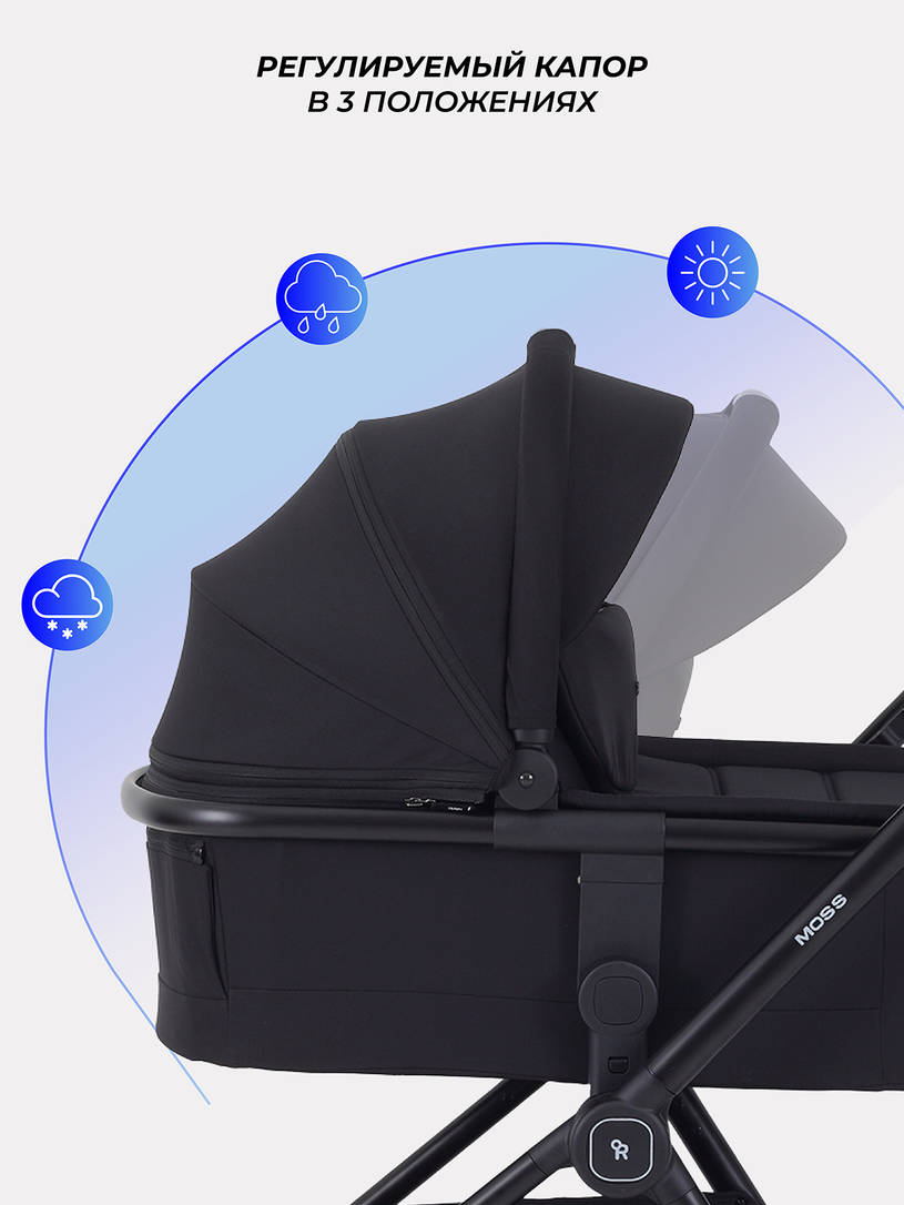 Коляска 2 в 1 Rant Moss Latte beige