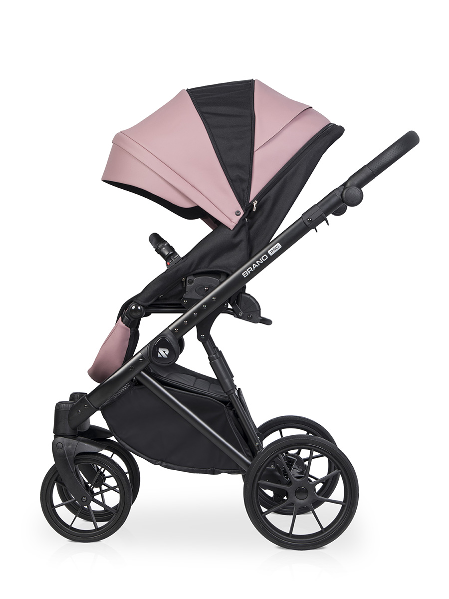 Коляска 3 в 1 Riko Brano Pro, 03 Energy pink
