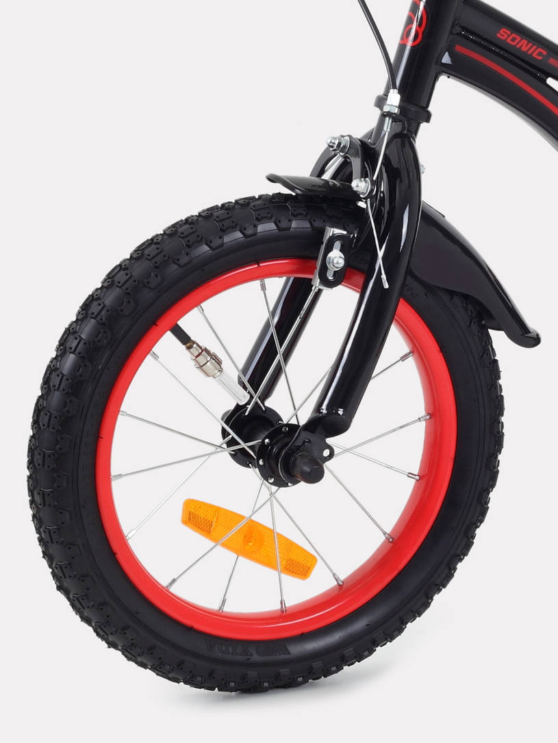Велосипед 2-х колесный Rant Sonic 14 красно-черный