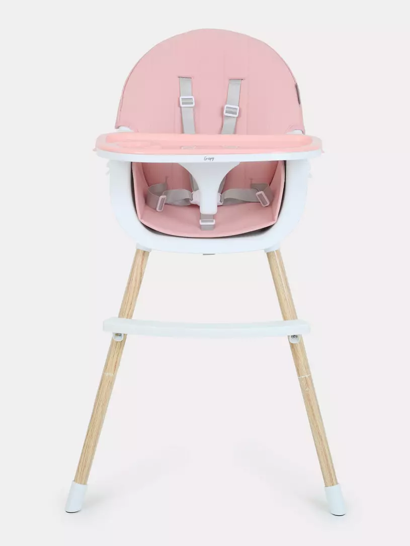 Стульчик для кормления Mowbaby Crispy pink