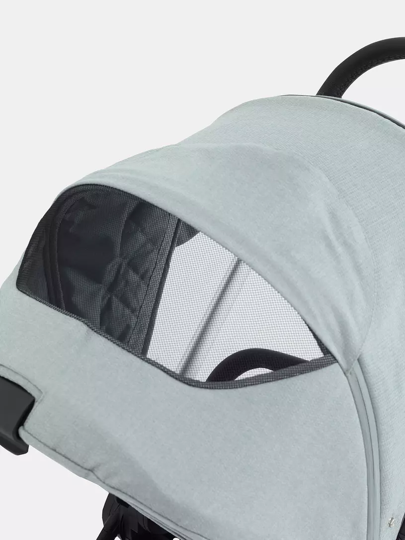 Коляска 3 в 1 Mowbaby Zoom PU silver green tea