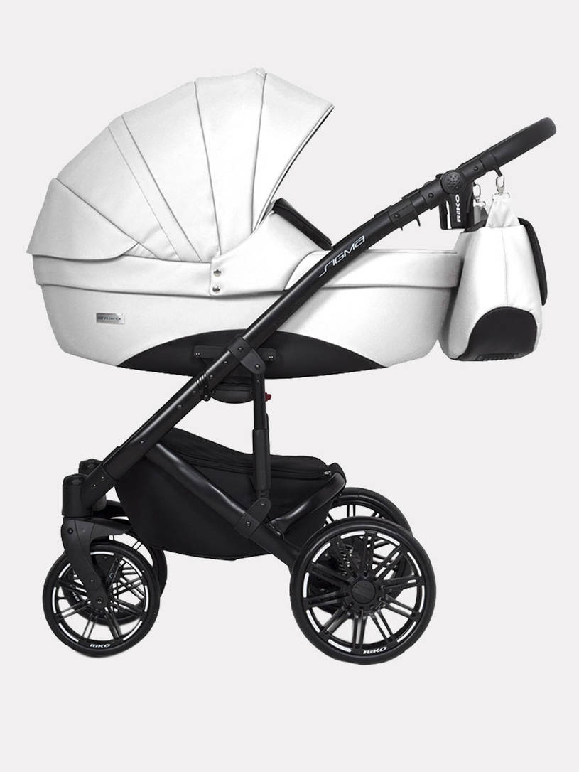 Коляска 2 в 1 Riko Sigma 08 white